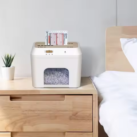 GD-9020 Electric Desktop Small Paper Shredder Home Office Electric Mini Automatic Desktop Paper Shre