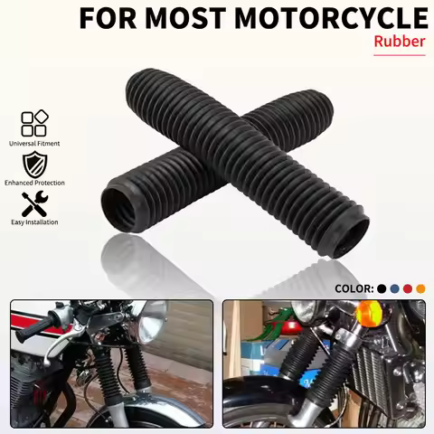 Motorcycle Front Shock Absorber Set Dust Protection Damping Cover For Yamaha XT 125 600 660 WR YZ 25