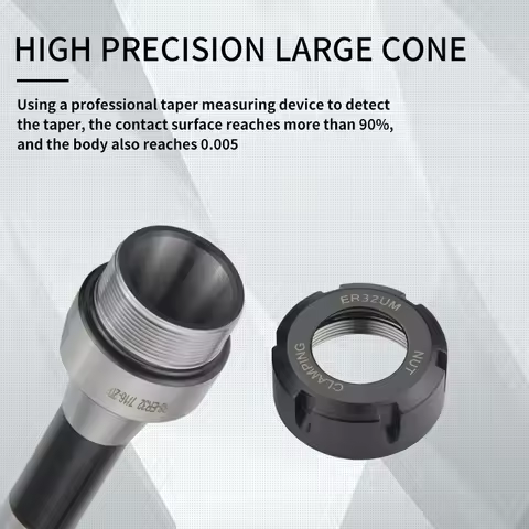 Turret milling machine special tool holder R8-ER32 milling machine tool holder milling chuck collet 