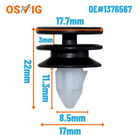 20PCS OE#1376567 Door Trim Panel Clip 1376567 for Volvo S60,S60L,S80,V60,V70,XC60,XC70