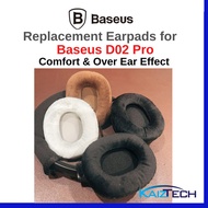 🔥𝗥𝗘𝗔𝗗𝗬 𝗦𝗧𝗢𝗖𝗞 🔥 1 Pair BASEUS D02 Pro Replacement Over Ear Effect Velvet Velour Earpad Earmuff Cushio