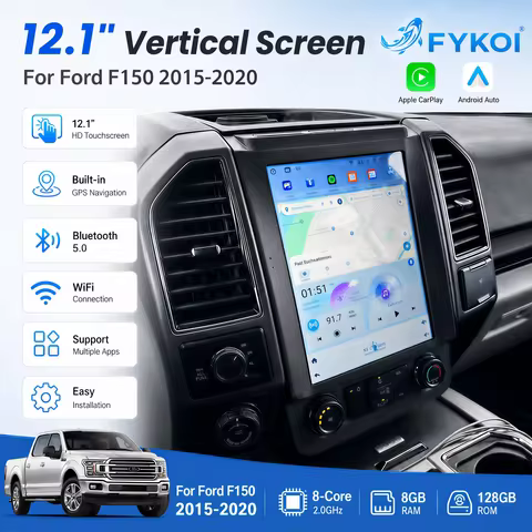 Local Delivery Android 15 For Ford F150 F250 F350 2015 2016 2017 2018 2019 2020 Car GPS Navigation M