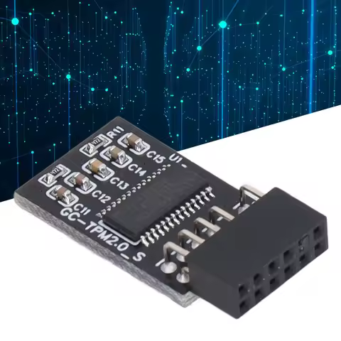 Remote Card Security Module TPM 2.0 Module LPC SPI 12Pin Remote Card Encryption Security Board Acces