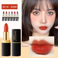 C.306.ลิปนายู Na You Lipstick ลิปสติกกันน้ำ ให้ความชุ่มชื้นริมฝีปาก ติดทน กันน้ำ สีสวย ดูแพงลิปแบรนแ
