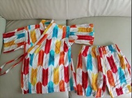 兒童和服浴衣套裝（size 110)