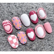 Fake nails, fake nails, beautiful fake nails, cheap fake nails, women's fake nails, aesthetic fake n