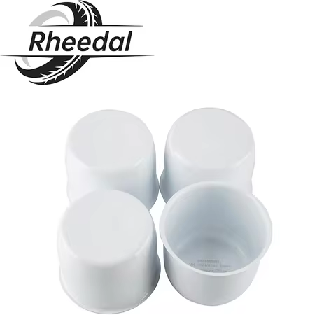 Rheedal 2/4PCS 108mm/4.25" Hub 93mm/3.66" H Stainless PUSH-THRU HUB CENTER CAP Fits 4.25" Bore 3.66"