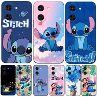For XIAOMI redmi A5 4G POCO C71 Case Silicon Cover Stitch cartoon blue