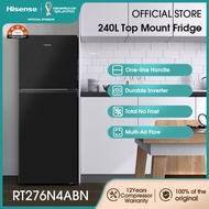 [5-STAR ENEGRY SAVING] Hisense 2 Door 240L Inverter Fridge Refrigerator Peti Sejuk 冰箱 RT276N4ABN