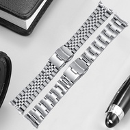 Stainless Steel 3-Bead & 5-Bead Watch Band for Seiko SKX-007/SKX-009/SKX-175