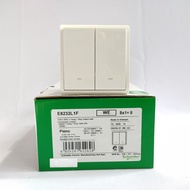 Pieno Schneider 2 Gang 1 Way Switch