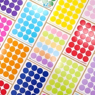 Dot Sticker 2 cm Premium Round Color Sticker/ 20 mm Waterproof Label Sticker/ Factory Color Code Lab