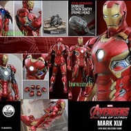 會場限定版 1/4 QS006 Avengers AOU 復仇者聯盟 2 Iron Man Mark XLV 鐵甲奇俠 MK 45 Figure Hottoys 玩具狂熱