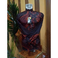 Zergy DISTRO - Men's batik Shirt Long Sleeve Men's batik Long Sleeve modern Men's batik 2024 ori batik pekalongan