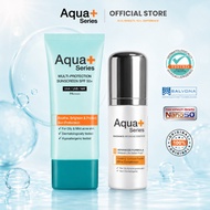 Aqua+series Radiance Intensive Essece 30 ml. & Multi-Protection Sun screen 50