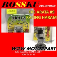 EX5 CAM SHAFT RACING ARATA S4 #9 RACING HARAM CAM RACING ARATA EX5 HP DREAM WAVE 100 RACING CAM SHAF