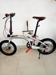 Sepeda Lipat Odessy 20" 39 DOMS - 9 Speed