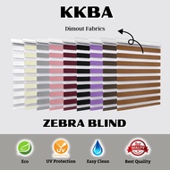 KKBA CURTAIN Zebra Blind [Ready Stock] Bidai Tingkap Modern Zebra / Outdoor Zebra Blind / Office / Home Use Zebra Blind