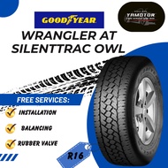 [FREE INSTALLATION] 245/70 R16 Tayar SUV Goodyear Wrangler AT Silenttrac OWL 111T XL (Year 2025)
