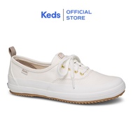 Keds Scout Trek Splash Canvas Wax Women's Sneakers (White) WF58956