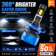 X-7SEVEN Apollo Plus 3-Year Warranty 220W 50000LM CANBUS Car LED Headlight Bulb H4 H11 HB3 H7 H1 HB4