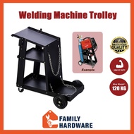 VIMAZ-A-3M Welding Machine Trolley MIG Troli Welding Cart 120KG MaxLoad Welding Machine NO Included 