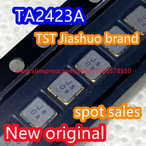 (10PCS) TA2423A code Js brand new genuine 619MHz packaged SMD SAW filter
