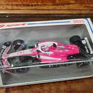 Ready Stock SPARK Model 1/43 2025 Miami Red Bull Second Team VCARB 02 6 #Hajar Pink Bull