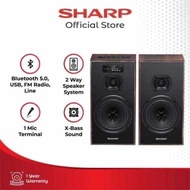 NEW!!! SHARP Speaker Aktif CBOX-B655UBO / CBOX-655UBO