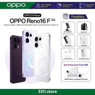 OPPO Reno16 F 5G | Reno 16 F | 8+8GB RAM | 256GB ROM | Original set 1 year warranty by OPPO Malaysia