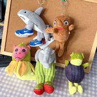 Italian Brainrot Plushie Kawaii Tung Tung Sahur Telalaero Telala Stuffed Plush Shark Soft Anime Birt