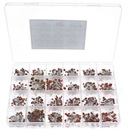 1200pcs 24Value 50V Ceramic Capacitor kit Mixed pack 2pF5pF10pF22pF33pF47pF68pF100pF220pF470pF1nF2.2