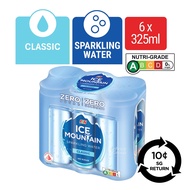 [BCRS] F & N Ice Mountain Sparkling Can Water - Classic