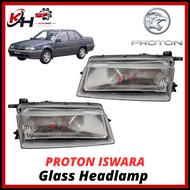OEM PROTON ISWAR HEAD LAMP / LAMPU DEPAN KACA LENS