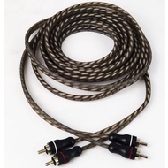 Car Audio Stereo Amplifier RCA Cable 0.5M 1.0M 2.0M 3.0M 4.5M 5.0M | Amplifier RCA Cable Wiring