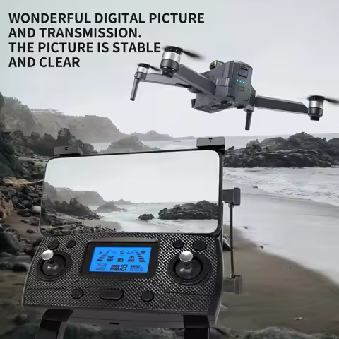 Drone professionnel L109 PRO MAX GPS 4K, cardan 3 axes, caméra HD pour touristes, moteur sans balais