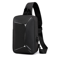 New USB Backpack Shoulder Mochilas One Strap Smart Bagpack Men Bag Travel Classic Teenage Shockproof