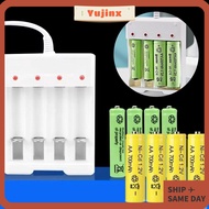 YUJINX AA / AAA Battery Charger Independent Rechargeable Adapter USB Battery Charger
