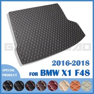 Car Trunk Mat For BMW X1 F48 2016 2017 2018 Custom Car cargo liner carpet Accessories Auto Interior Decoration