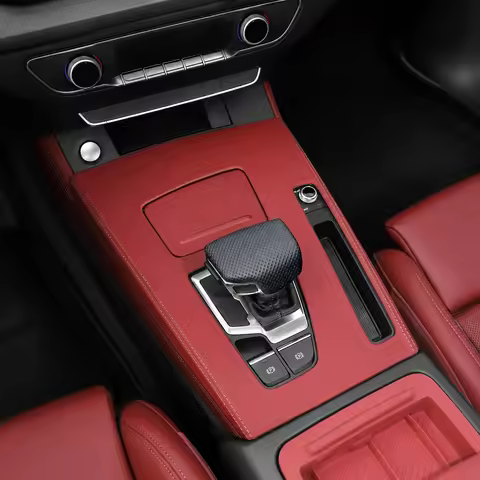 For Audi Q5L Car Interior Accessories Decoration Center Console Silicone Mat Car Mods Interior Upgra