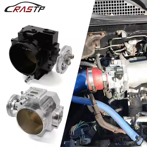 RASTP-Aluminum 70MM Throttle Body Performance Intake Manifold for RSX DC5 CIVIC SI EP3 K20 K20A CNC