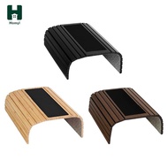 Homyl Serving Tray, Armrest Tray, Folding Wooden Tea Tray, Cup Holder, Phone Holder, Snack Holder, C