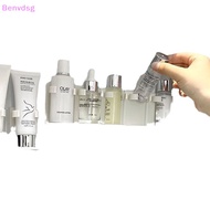 Benvdsg&gt; Cuttable No-punch Mirror Cabinet Storage Gods Cabinet Back Cosmetic Sink 5 A Row Bathroom Shelves Toothbrush Holder well
