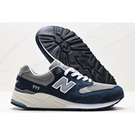The New Balance NB999 Retro classic casual cushioned sports jogging shoes have a breathable, comfort