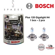 BOSCH Bulb Plus 120 Bosch Gigalight H4 Plus 120 Bulb H4 Headlight Bulb - 1 set (2PCS)