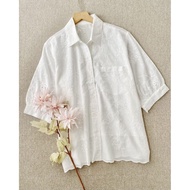 KATUN A2968 Women's Embroidered Cotton Top