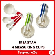 Set of 4 measuring cups STAM !!! !!