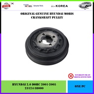 (TJ-3) Hyundai Trajet DOHC 2.0 2000-2005 Genuine Hyundai Mobis Crank Pulley Damper (23124-38000)