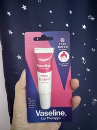 พร้อมส่ง Vaseline Lip Therapy Rosy Tinted Lip Balm 10g.ลิปบาล์มเพื่อริมฝีปากสวยนุ่ม สุขภาพดี