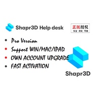 [FULL VERSION] SHAPR3D 3D Sketch Apps (Win Ipad Iphone Mac Apps) CAD Model building app edu 1 Year [